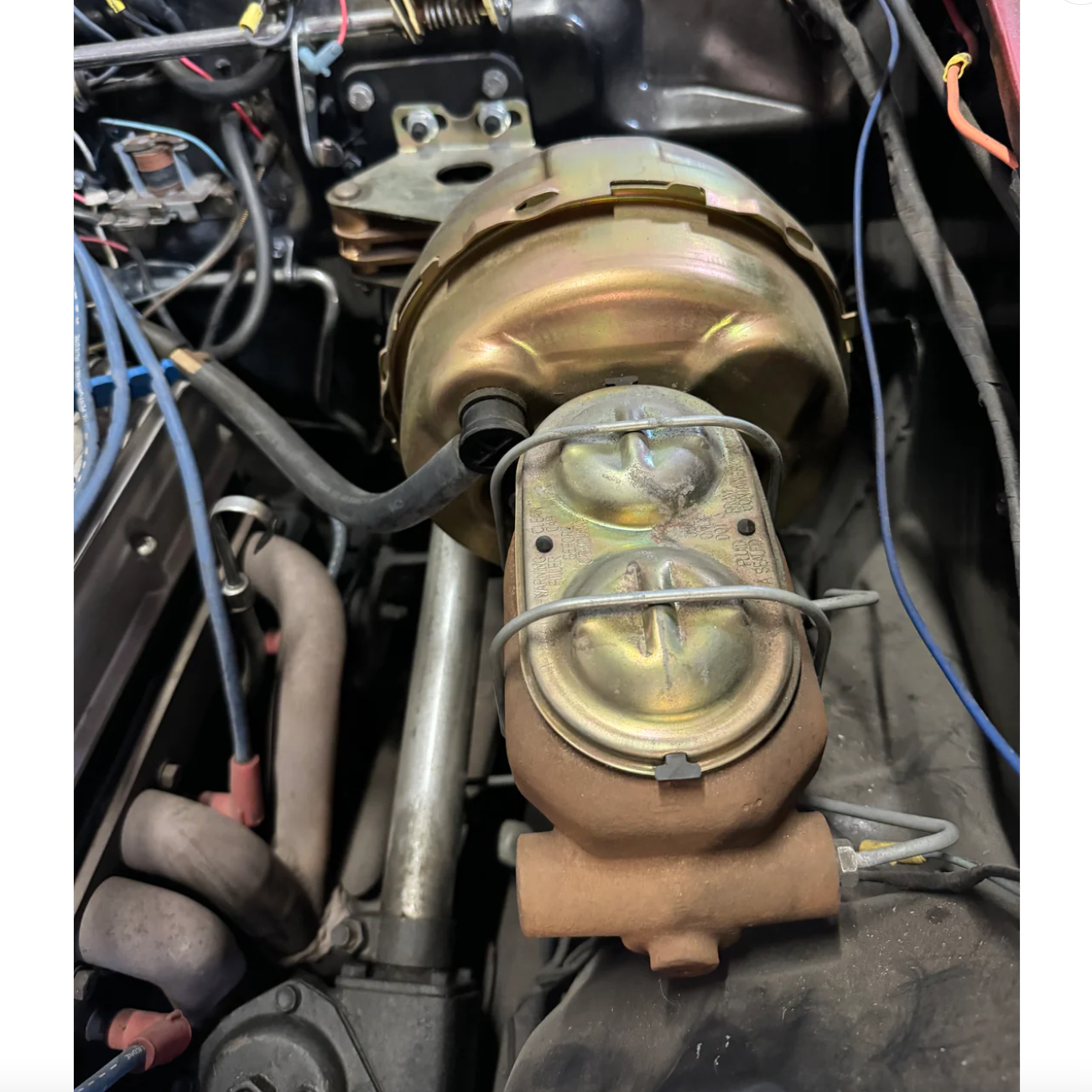 1955-57 Ford Thunderbird 8" Dual Power Brake Booster Combo (MTO) #9795TB