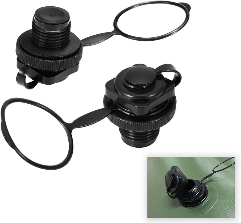 2 PCS Air Valve Replacement, Kayak Raft Plug Replacement, Inflatable Boat Spiral