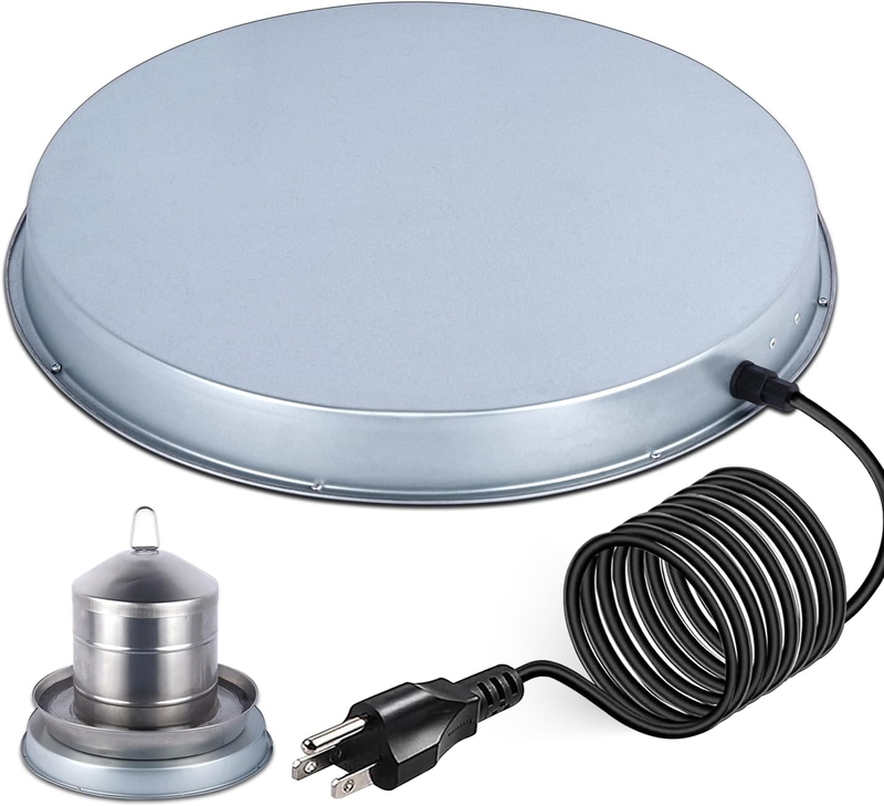 Chicken Water Heater 15" for 5 Gallon Chicken Drinker Heated