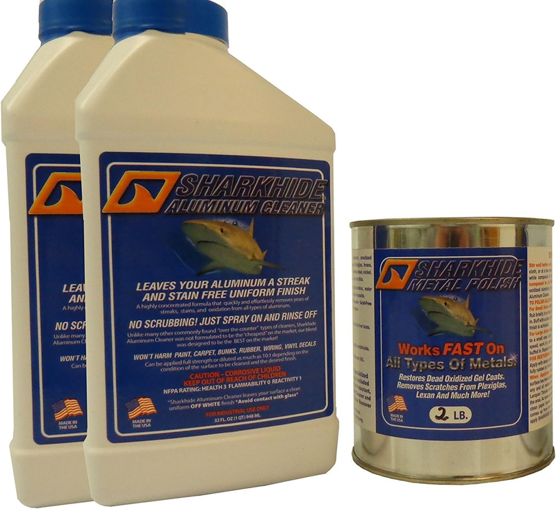 Aluminum Pontoon Boat Cleaner and Polish