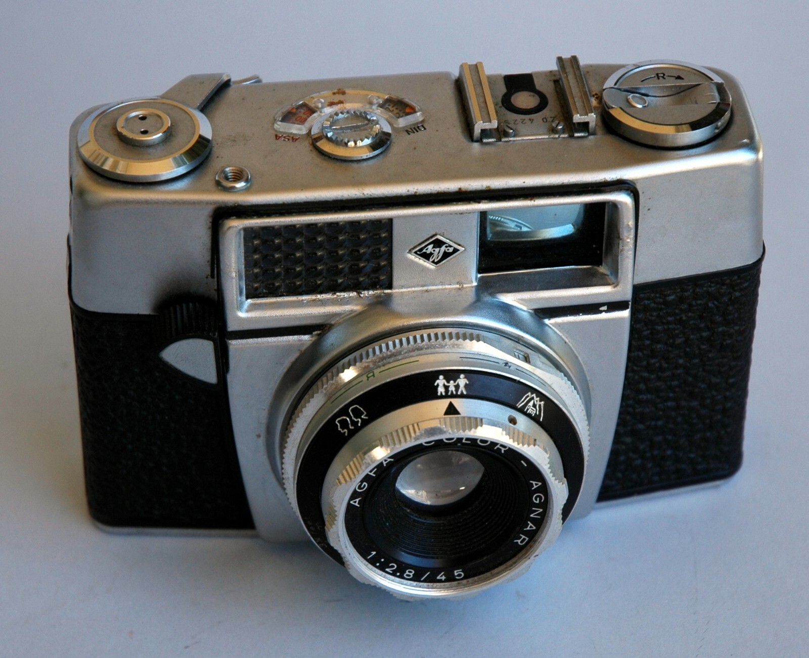 Agfa Color - Agnar - optima 1a - 35 mm, Camera & Case (CM-Cp