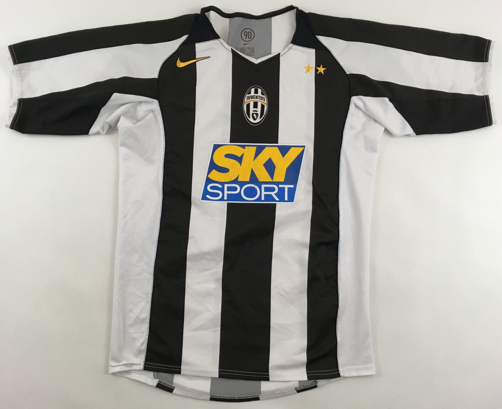 Juventus FC 2004 2005 Nike Sky Sport home shirt maglia Juventus FC 2004 2005 Nike Sky Sport home shirt maglia