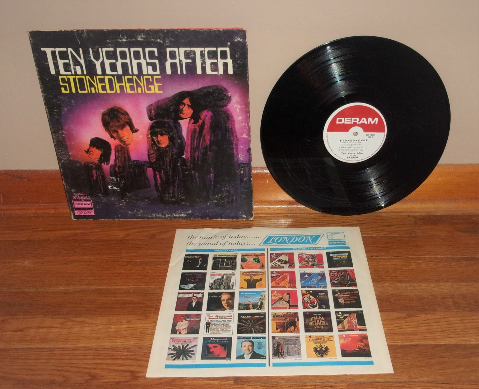 TEN YEARS AFTER-Stonedhenge-1st US Press Deram DES 18021