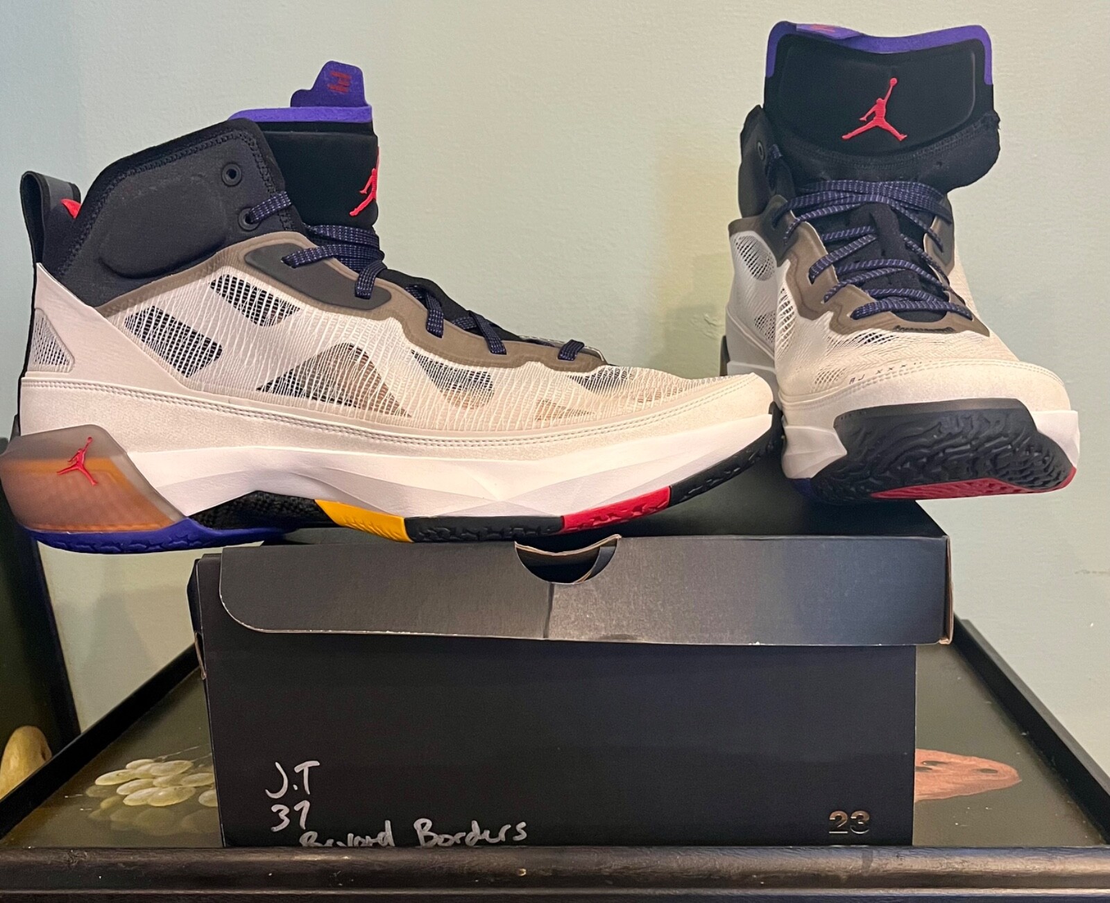 Nike Air Jordan 37 \"Jayson Tatum\"29cm箱無し Nike Air Jordan 37 