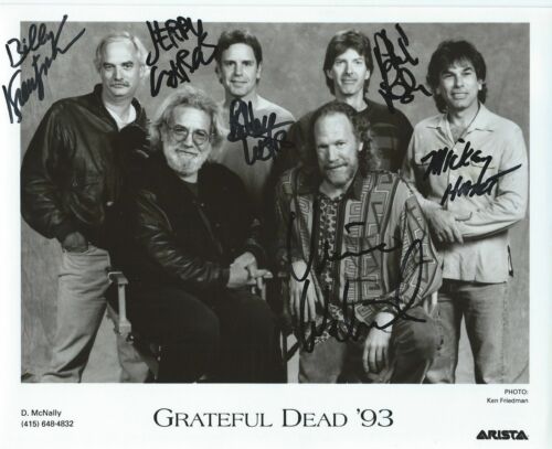 Greatful Dead w/reproduction signature archival quality,  002