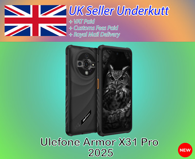 Ulefone Armor X31 PRO 5G Rugged Smartphone Android 14 Builder Mobile Waterproof