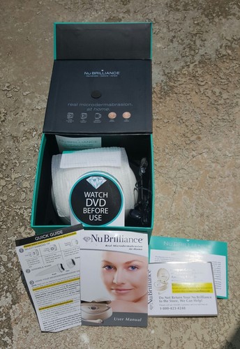 NuBRILLIANCE Professional In-Home Microdermabrasion Kit.