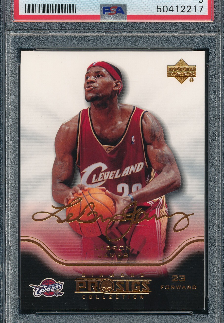その他 Lebron james 2004 PSA 9 2004 Fleer Authentix Lebron James #49 - PSA 9 | eBay