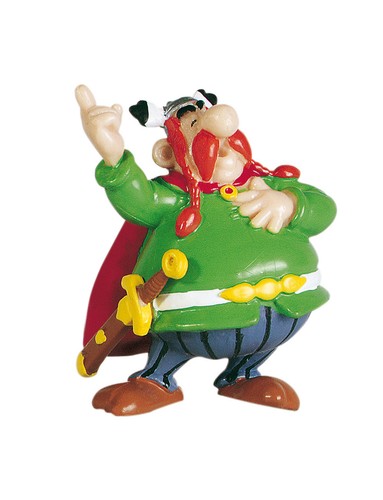 Asterix and Obelix Collectible Figurine Abraracourcix The Chief 6 cm 605098 - Picture 1 of 1