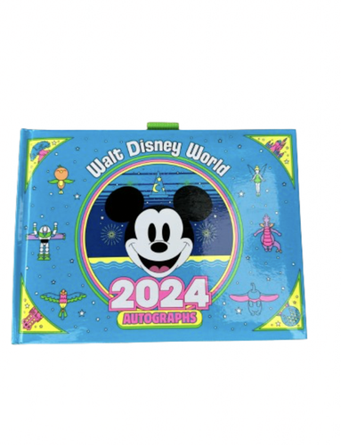 Disney Parks Walt Disney World 2024 Mickey Autograph Book