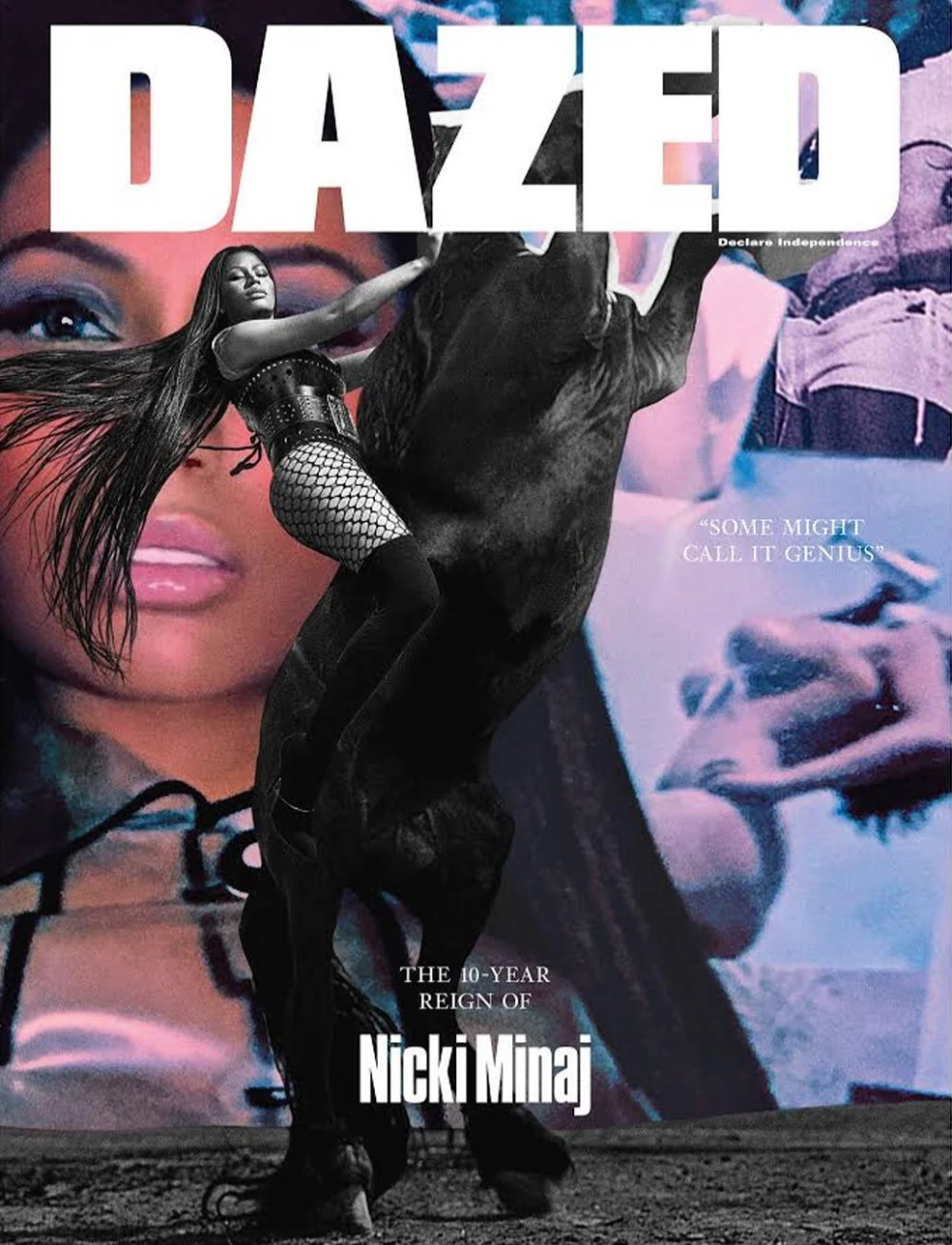 女性情報誌 Dazed Magazine Dazed & Confused Magazine A / W 2017 Nicki Minaj By Steven