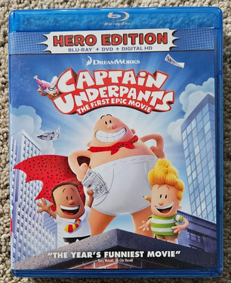 Captain Underpants: The First Epic Movie (Hero Edition) (Blu-ray + DVD)