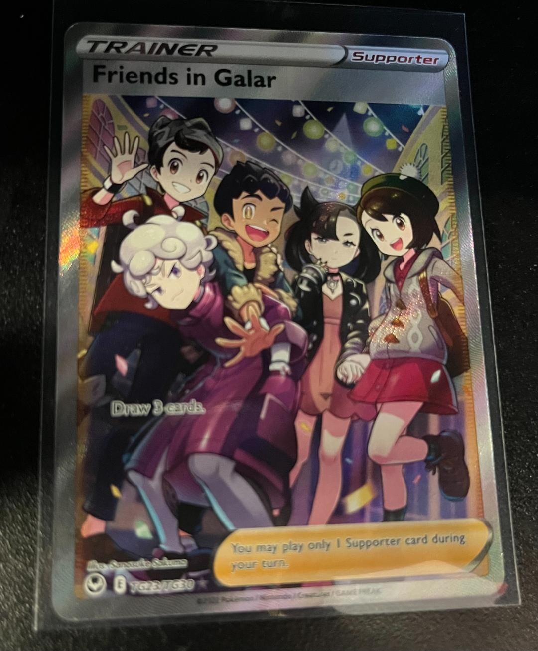 ポケモンカードゲーム Friends in Galar SR psa10 PSA 10 GEM MINT Friends In Galar TG23/TG30 Silver Tempest FA
