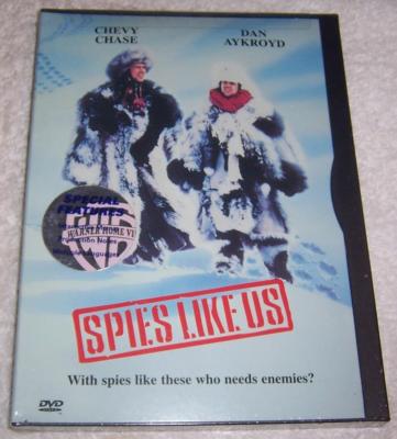 Spies Like Us DVD Chevy Chase Dan Aykroyd NEW SEALED