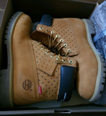 timberland supreme comme des garcons
