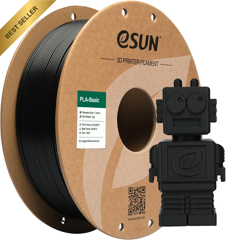 Basic PLA Filament 1.75Mm, Epla 3D Printing Filament Dimensional Accuracy +/- 0.