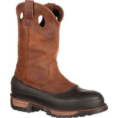

Ботинки Georgia Boot Muddog Steel Toe Водонепроницаемые сапоги Wellington, Brown, G5594