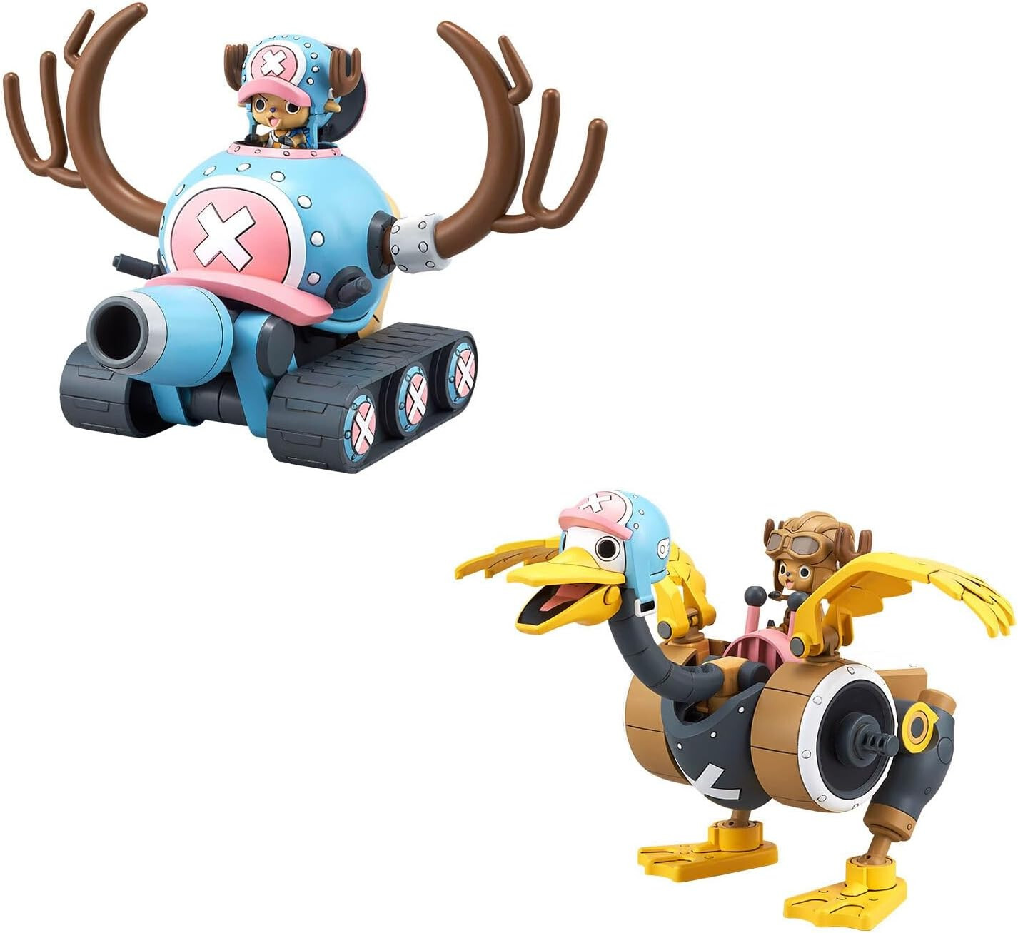 トイガン chopper BANDAI ONE PIECE CHOPPER ROBO 1 & 2 (CHOPPER TANK & CHOPPER