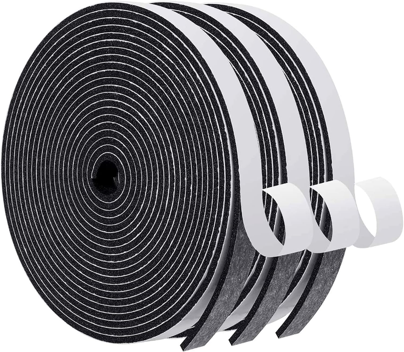 MAGZO 1/2In Wide X 1/8In Thick Weather Stripping Door Seal
