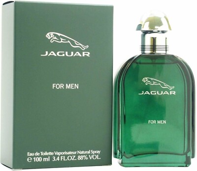 JAGUAR by Jaguar for Men Green Cologne 3.4 oz Spray edt New in Box