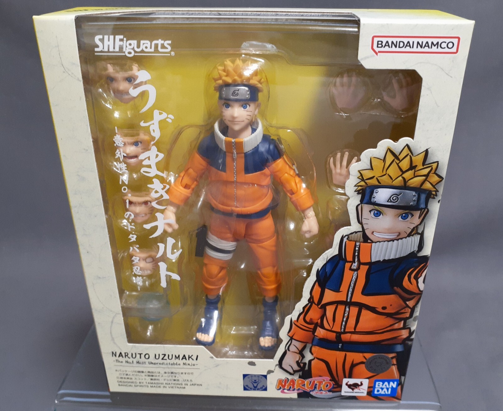 SH.Figuarts NARUTO Uzumaki Naruto The No.1 Most