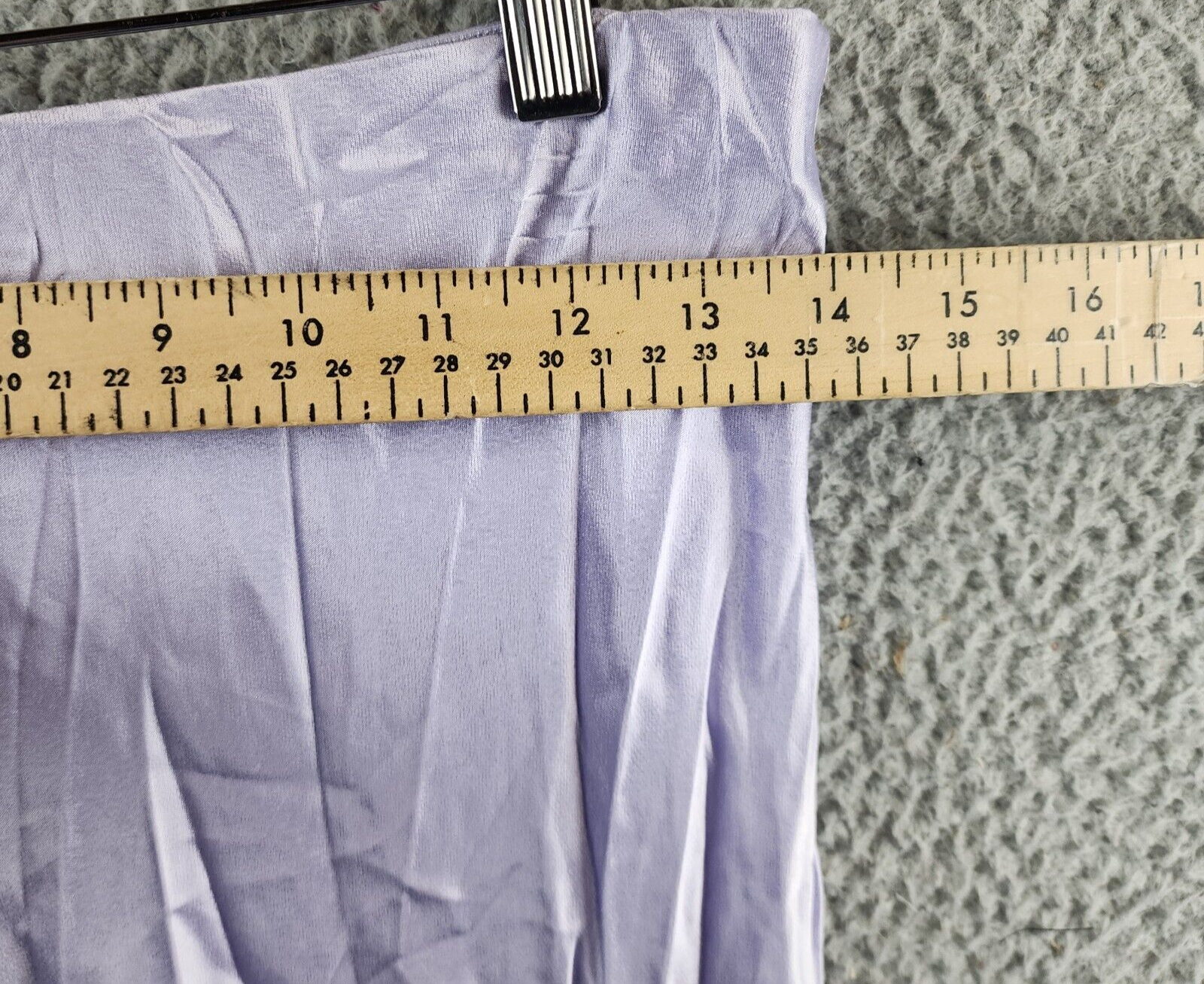 Rails Anya MIDI Skirt Women's Medium Lilac Ice Solid Elastic Waist Pull On - Picture 5 of 14