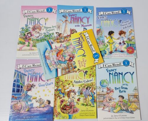 Fancy Nancy I Can Read Books Beginning Reading 1 - Lot Of 7