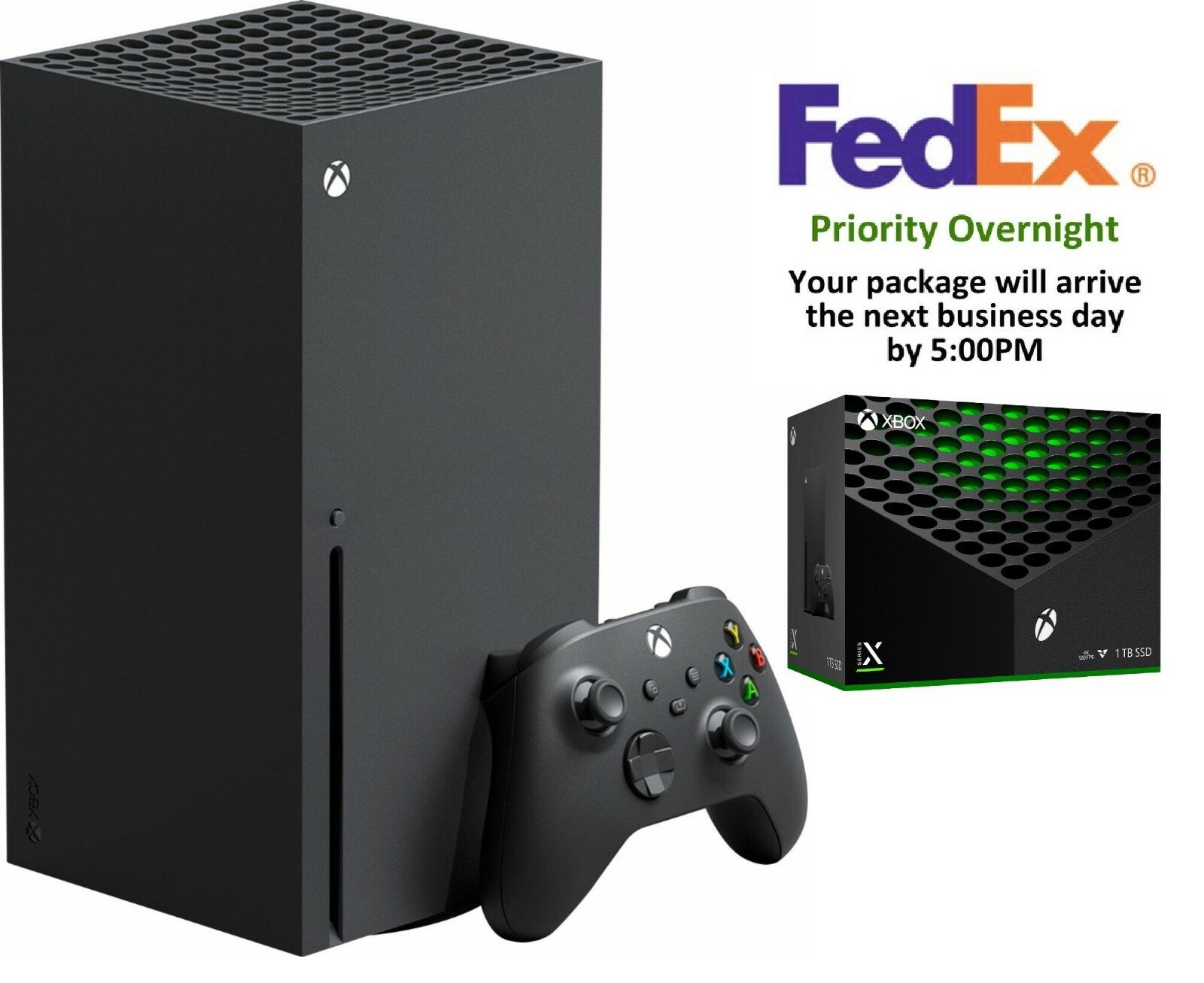 xbox one controller overnight shipping