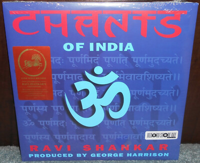 Ravi Shankar Chants Of India 2-LP Red Vinyl George Harrison Record Store Day RSD