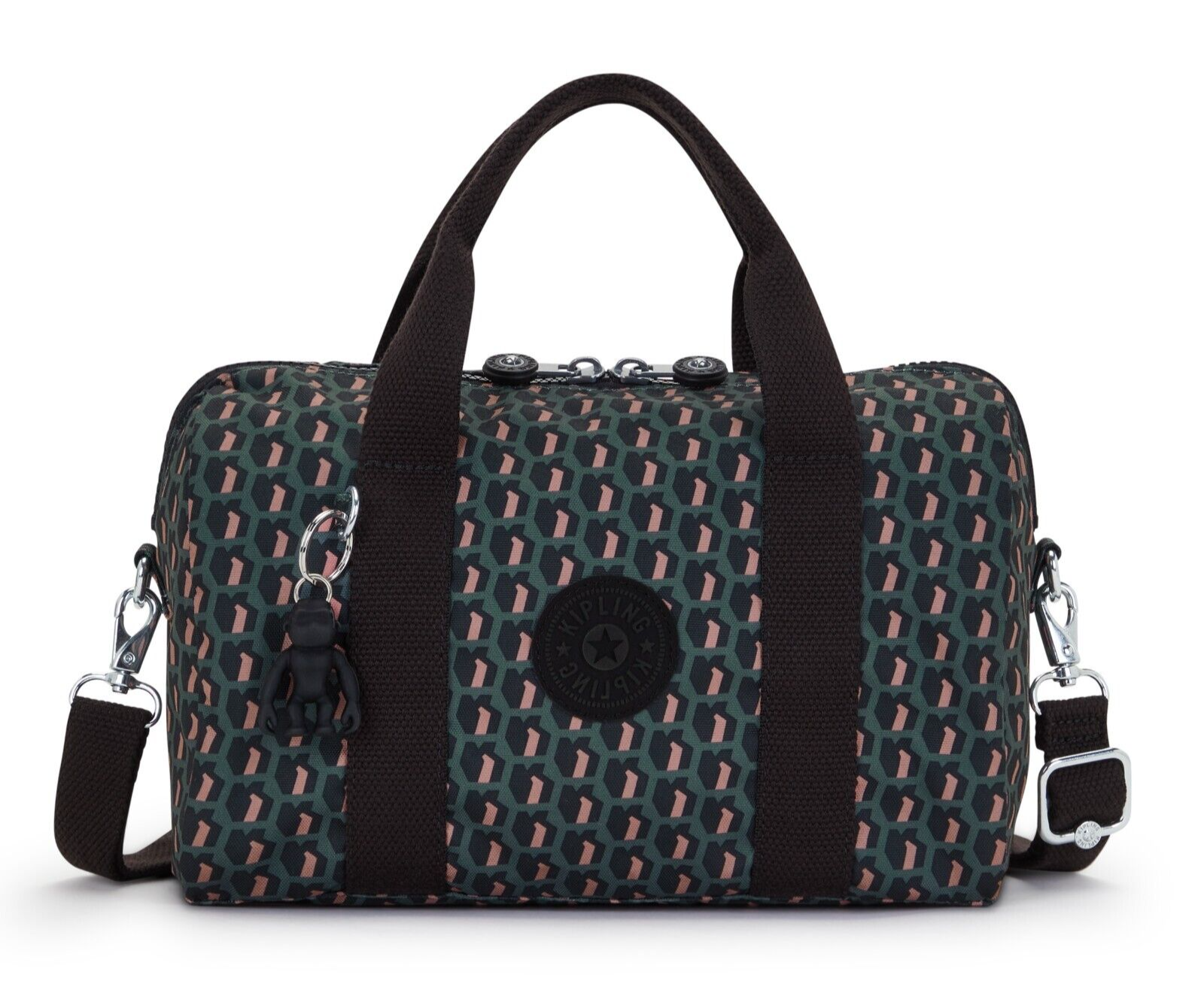 Kipling BINA M Medium Shoulder Bag - 3D K Pink RRP £73 | eBay