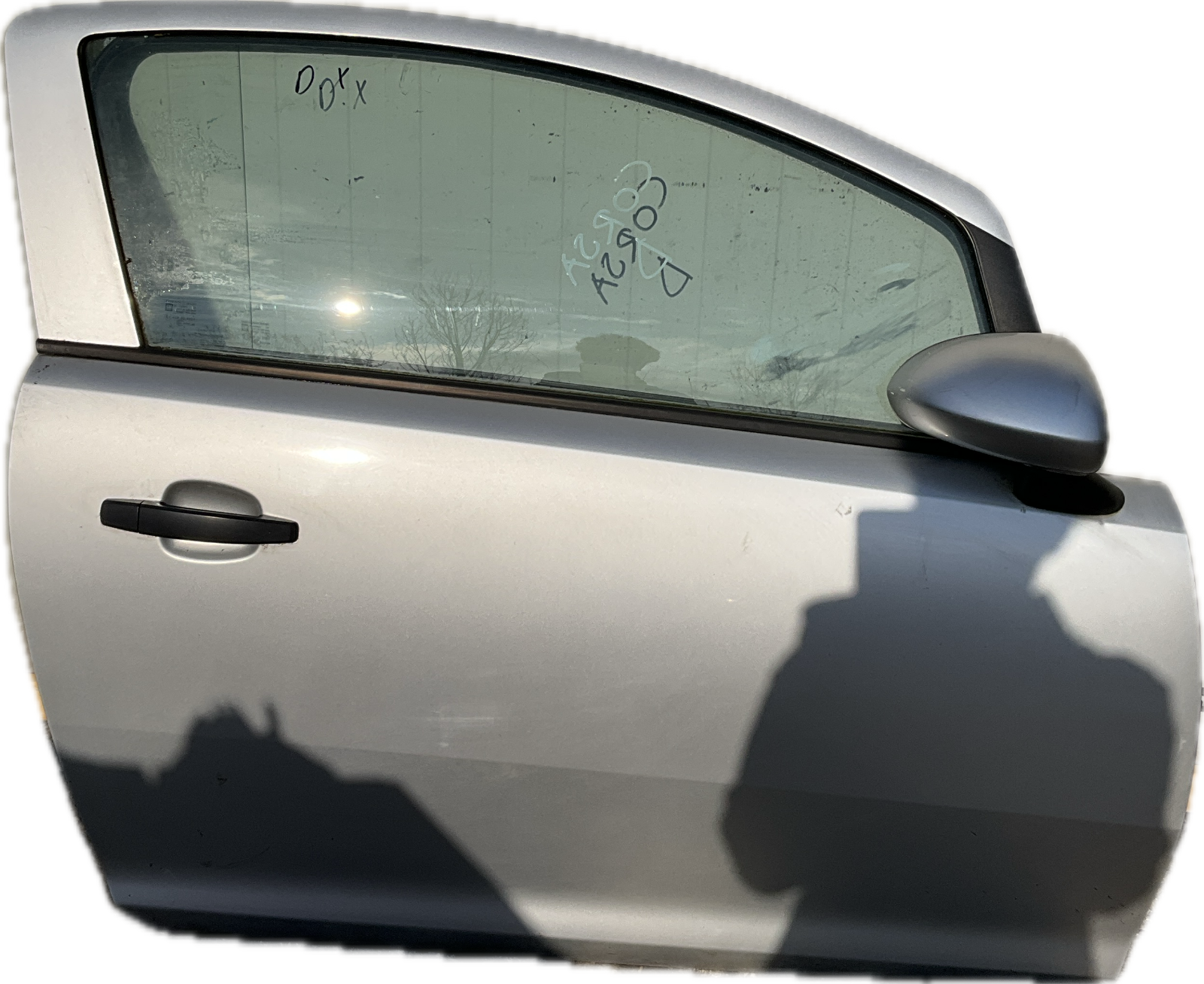 Porta Portiera anteriore destra adx per modello: OPEL CORSA D 3 PORTE grigia