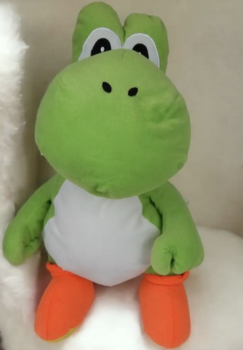 Nintendo Super Mario Yoshi Jumbo Plush 22” Large Stuffed Animal w/ Shell Pocket
