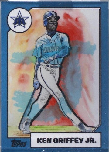 Ken Griffey Jr. by Ermsy - Topps Project 70 Card #702 - Mariners