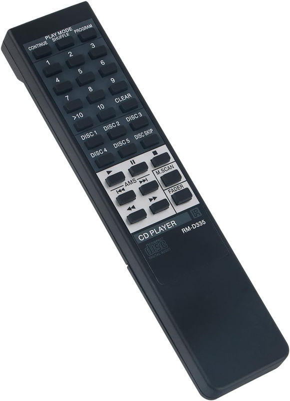 RM-D335 Replace Remote Control Fit for Sony CD Player CDP-C365 CDP-C345 CDP-C33