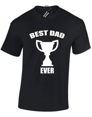BEST DAD EVER MENS T SHIRT FUNNY COOL DESIGN FATHERS DAY GIFT IDEA FOR DAD JOKE