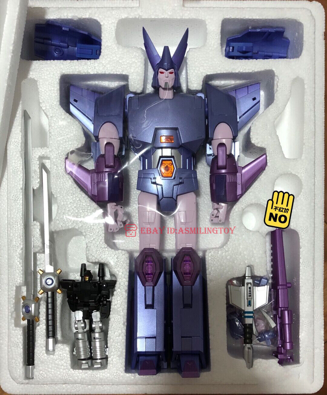 FansToys FT-29T Quietus Ft29T Action Figure Metal Chorme FansToys FT-29T Quietus Ft29T Action Figure Metal Chorme