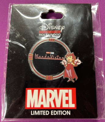 DISNEY PIN DSF DSSH STUDIO STORE LE 400 DISNEY PLUS D23 WANDA VISION MARVEL