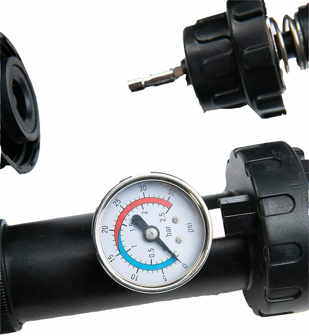 18pcs Radiator Pump Coolant Vacuum Pump Cooling System Pressure Testing Tool Kit