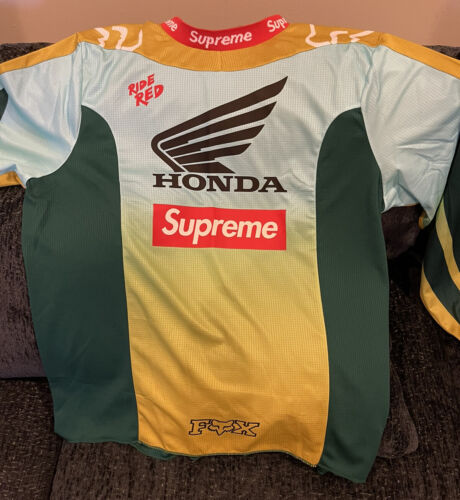 Supreme Honda Fox Racing Moto Jersey Top Moss XL | eBay Supreme Honda Fox Racing Moto Jersey Top Moss XL | eBay