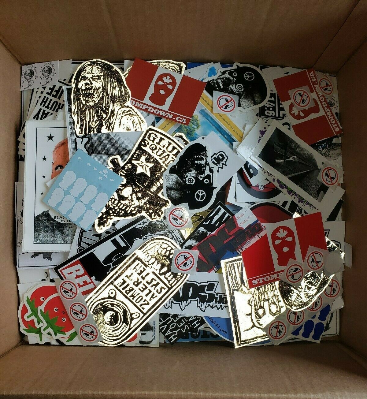 supreme  アート　art  ステッカー　ストリート Supreme等 ストリートアートボード ステッカーボムコレクション