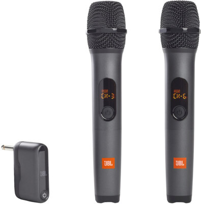 JBL Dual Wireless Microphone System for use with JBL Partybox Speakers