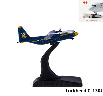 1:400 Geminijets USMC Lockheed C-130J Hercules Blue Angels 170000+Tractor+Stand 