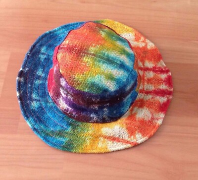 Tie Dye Vegan Hemp Sun Hat