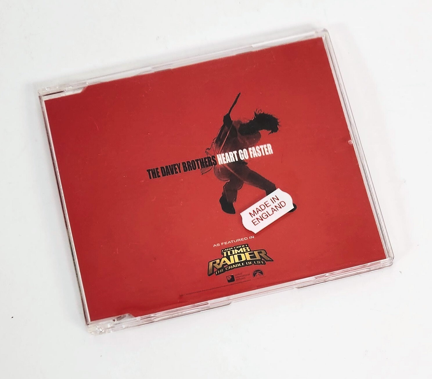 The Davey Brothers Heart Go Faster CD Maxi Single Lara Croft