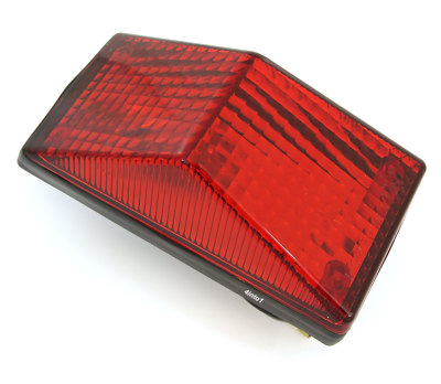Universal Motorcycle 12v Tail Light Assembly - XR Dirt Bike Enduro Cafe Custom