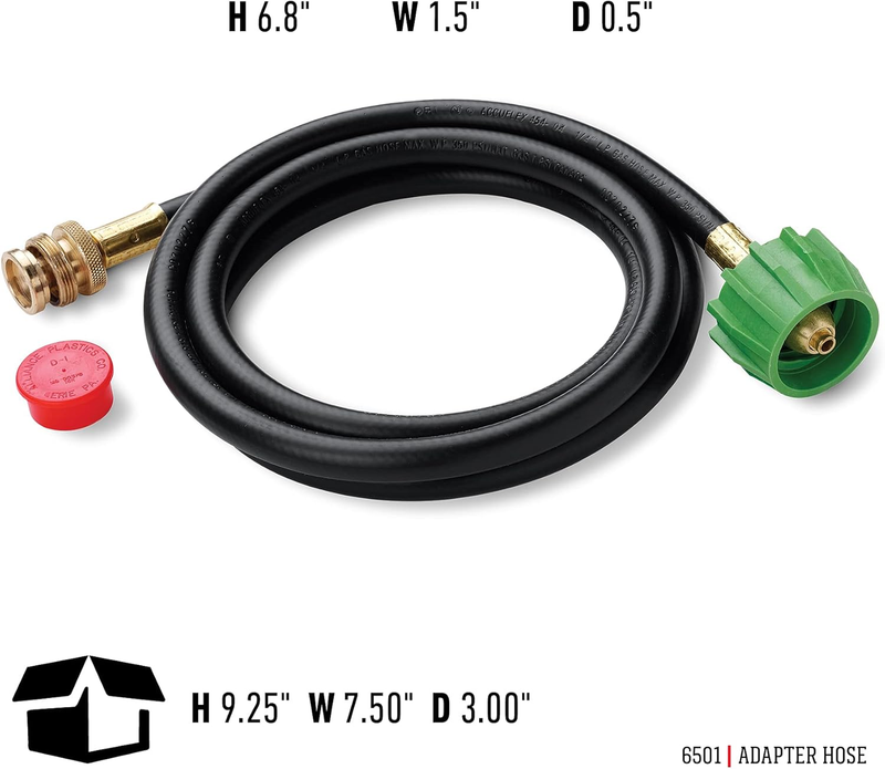 Q Adapter Hose, 6-Feet, for  Q-Series, Traveler (6501)