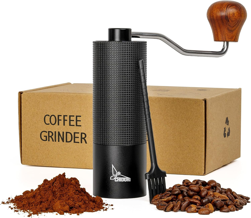 Manual Coffee Grinder, Hand Crank Coffee Grinder for Espresso, French Press, and