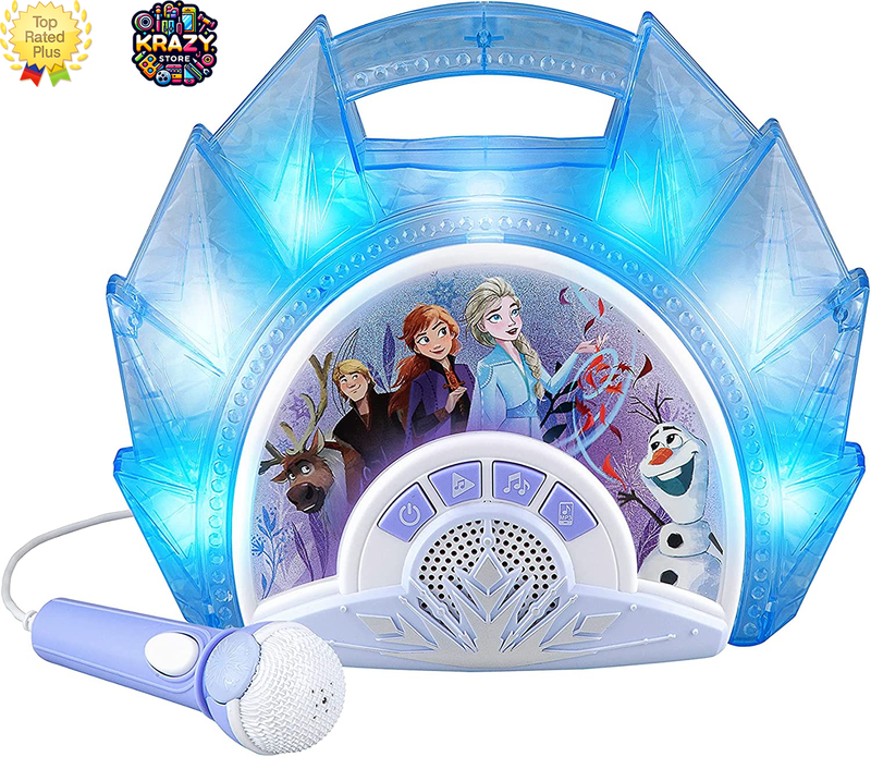 Singing Stars Frozen Karaoke Boom Box Set for Girls - Built-