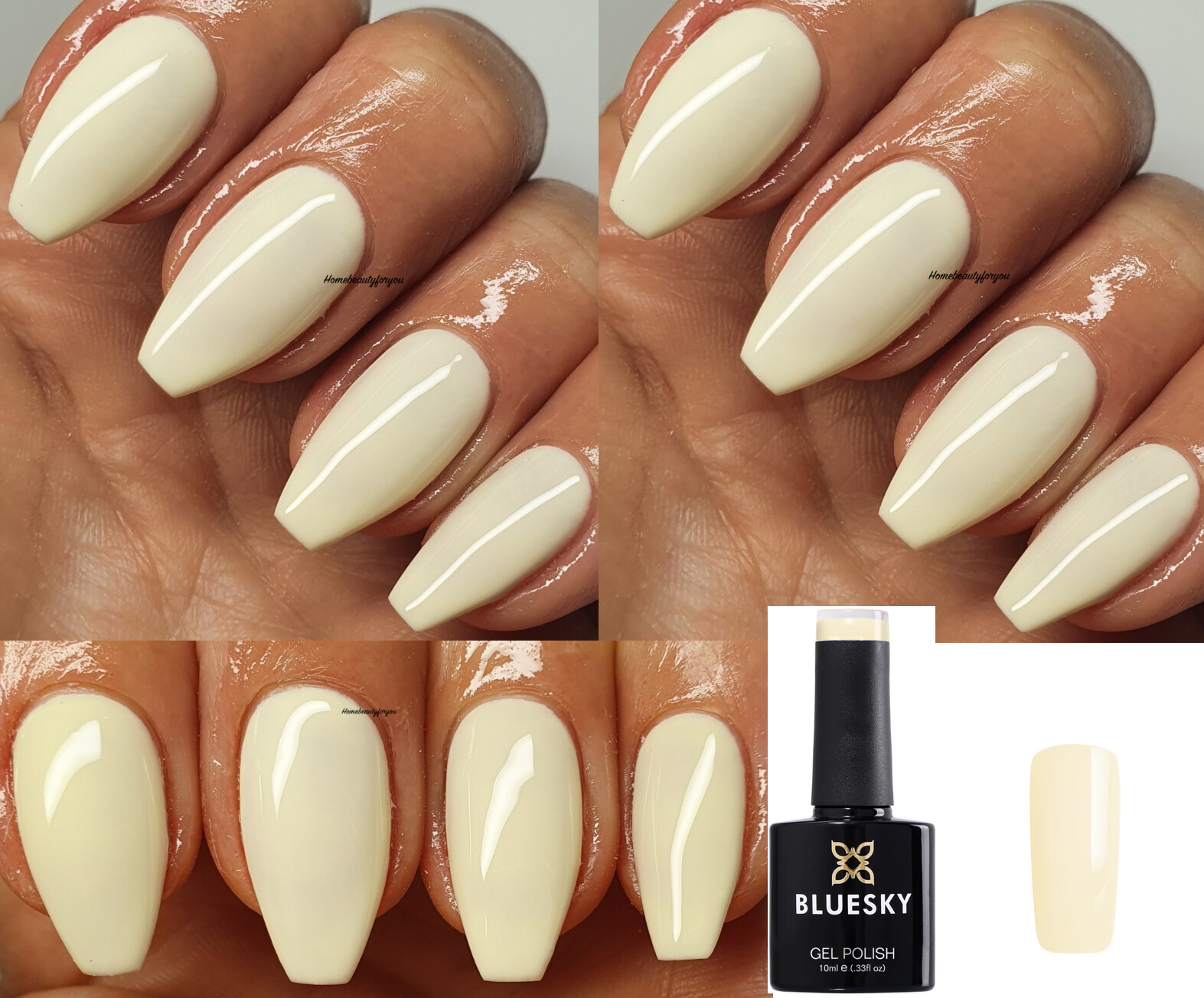 BLUESKY Gel Nagellack – Farbe Beechnut QXG797, 10 Ml, Aushärtung Mit UV/LED Lampe