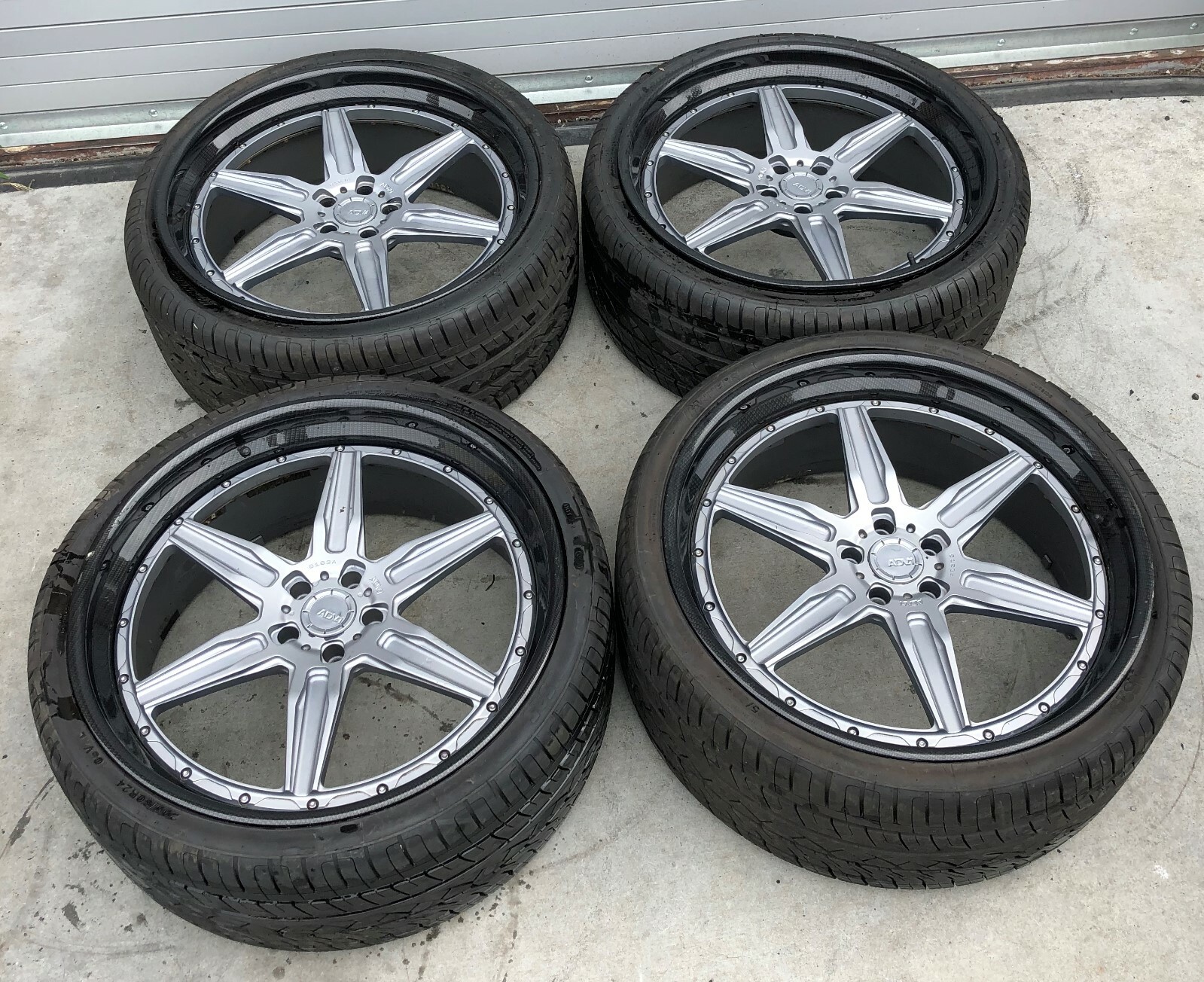 24 Adv 1 5 Spoke Wheels Fit Lr Range Rover Sport Tires Included のebay公認海外通販 セカイモン